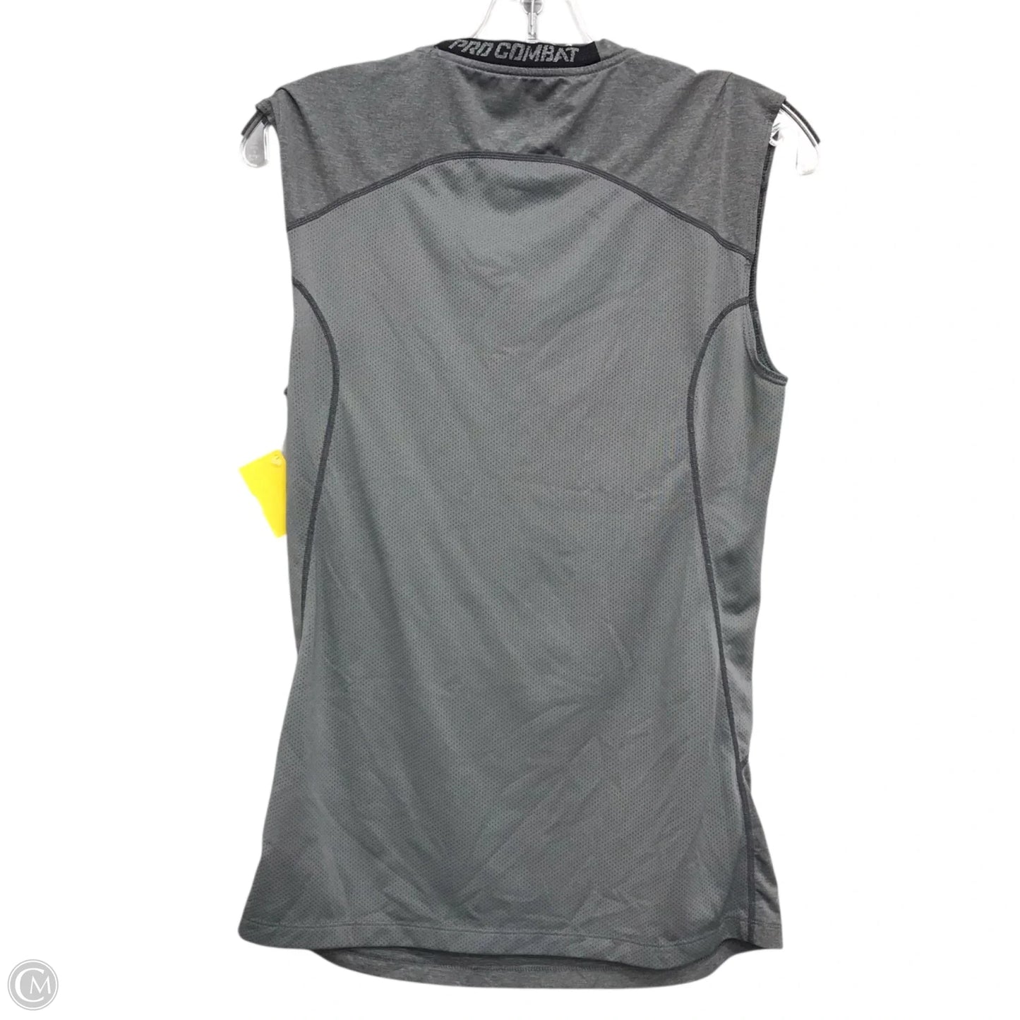Athletic Tank Top By Nike Apparel In Grey, Size: S