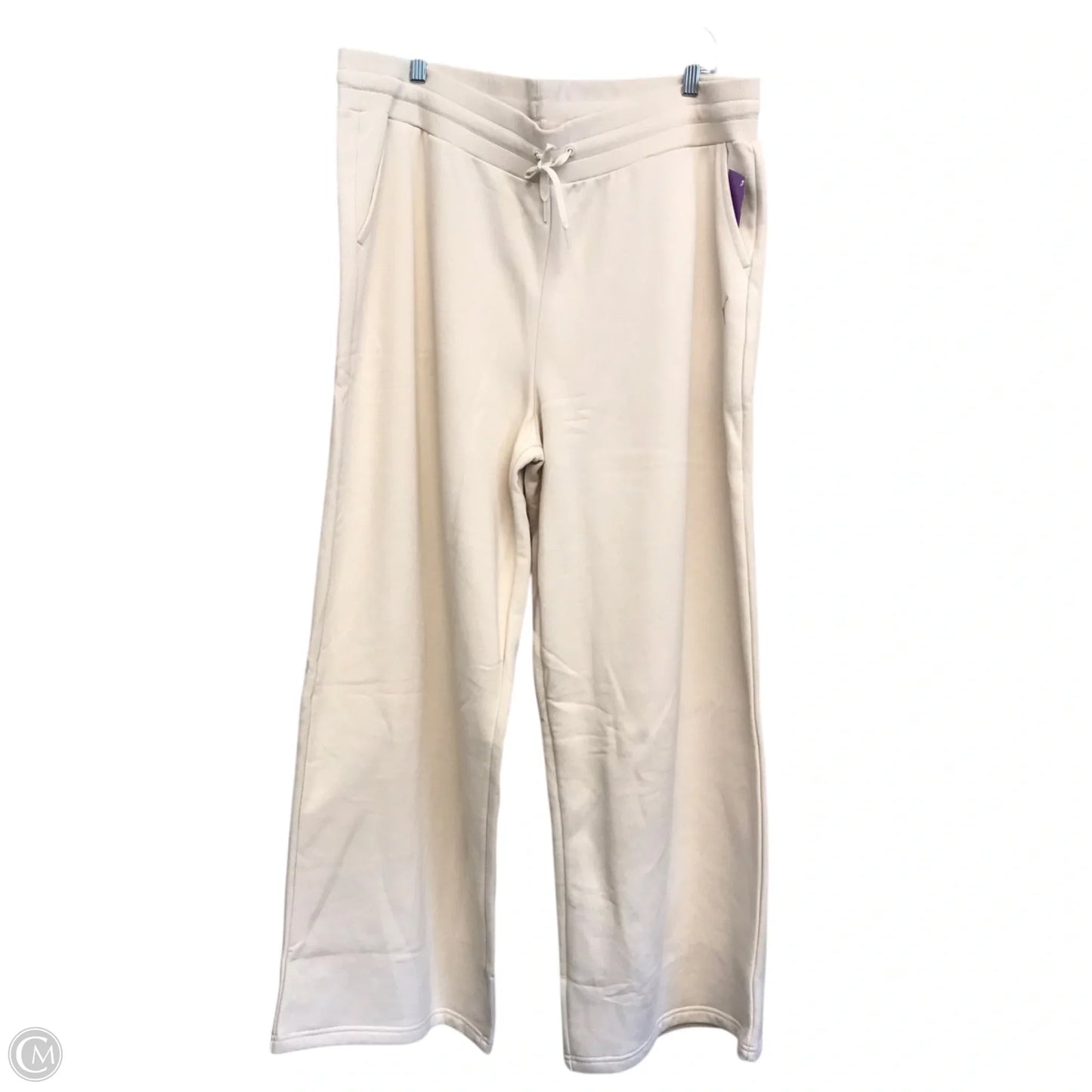 Athletic Pants By Puma In Cream, Size: 1x