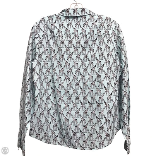 Top Long Sleeve By Boden In Blue, Size: M