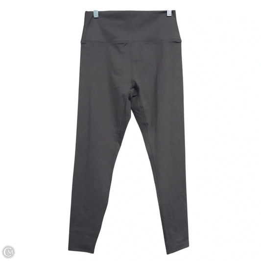 Athletic Leggings By Zobha In Grey, Size: L