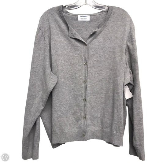Sweater By Old Navy In Grey, Size: 3x
