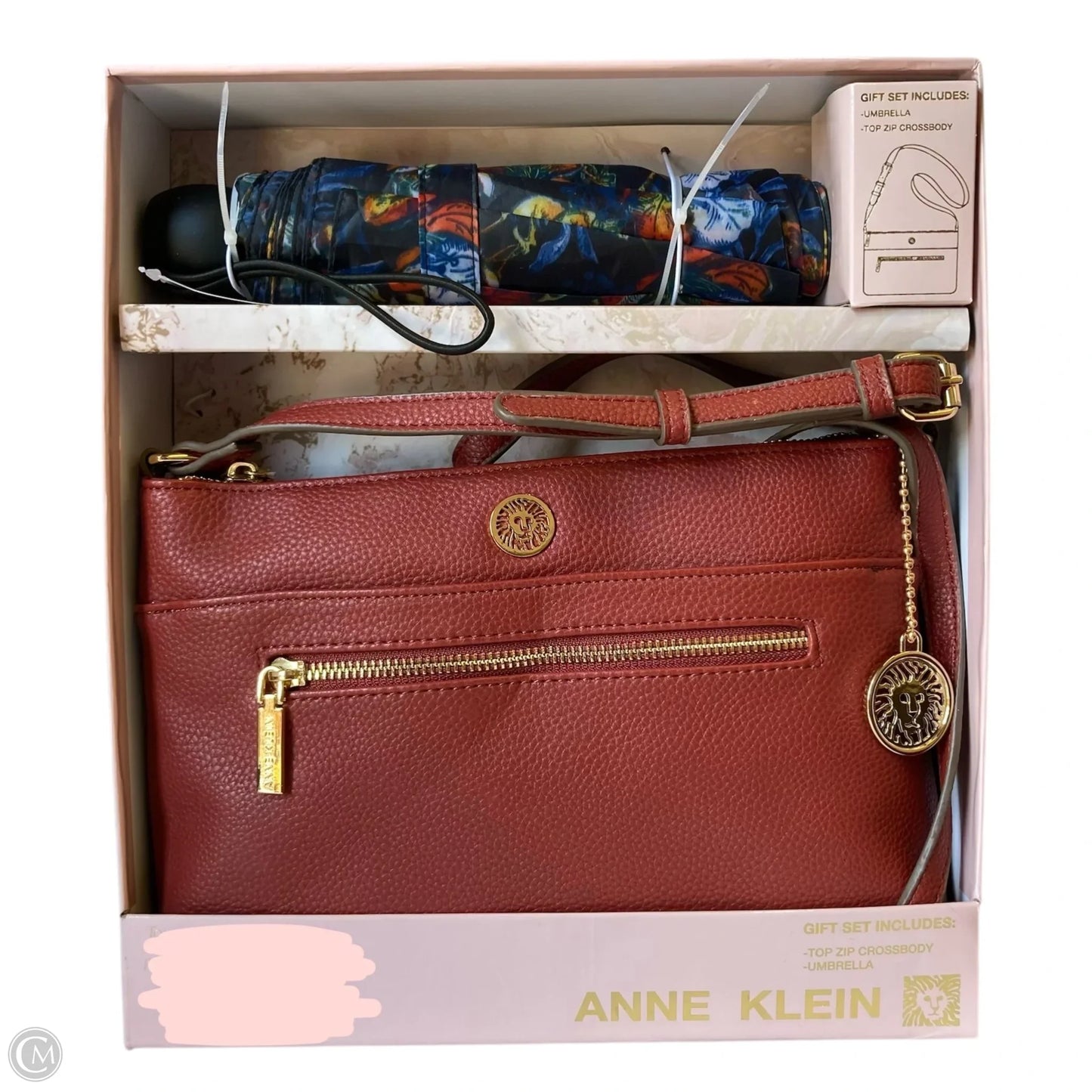 Handbag and Umbrella Set By Anne Klein