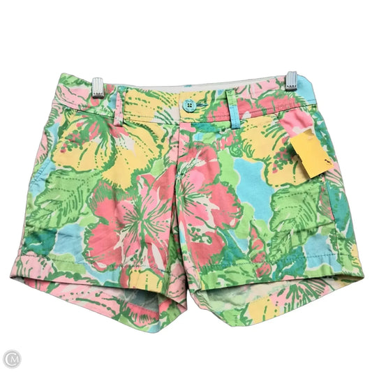 Shorts Designer By Lilly Pulitzer In Multi-colored, Size: 0