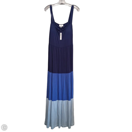 Dress Casual Maxi By Soma In Blue, Size: Xl
