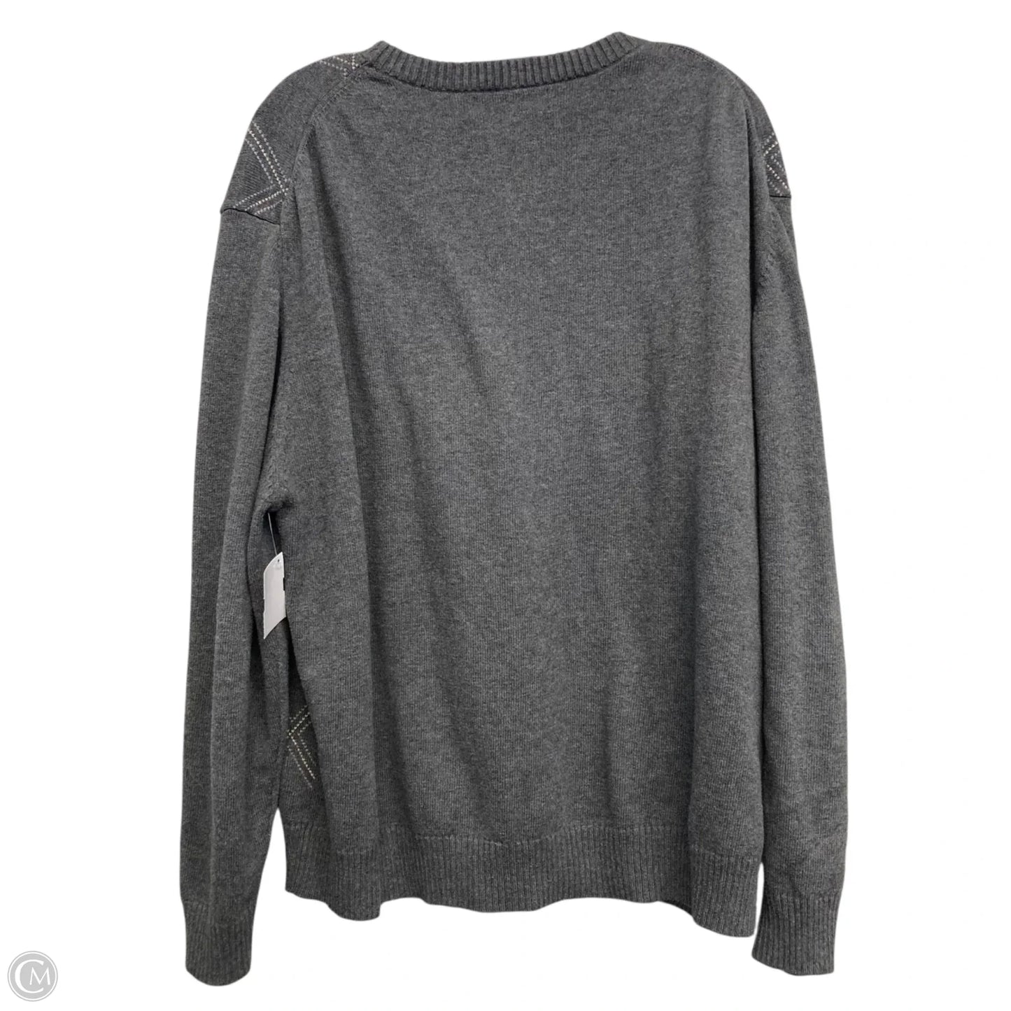 Sweater By PGA Tour In Grey, Size: 1x