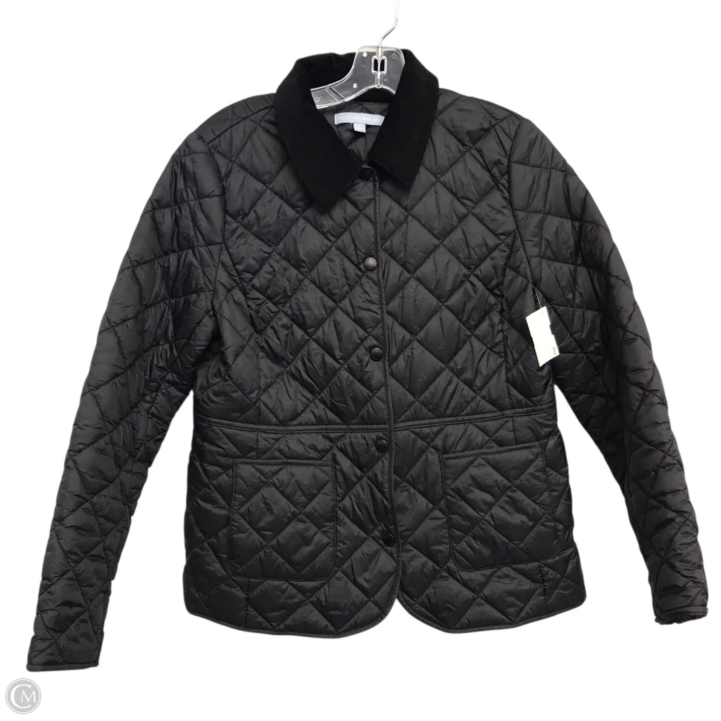 Jacket Puffer & Quilted By Antonio Melani In Black, Size: M
