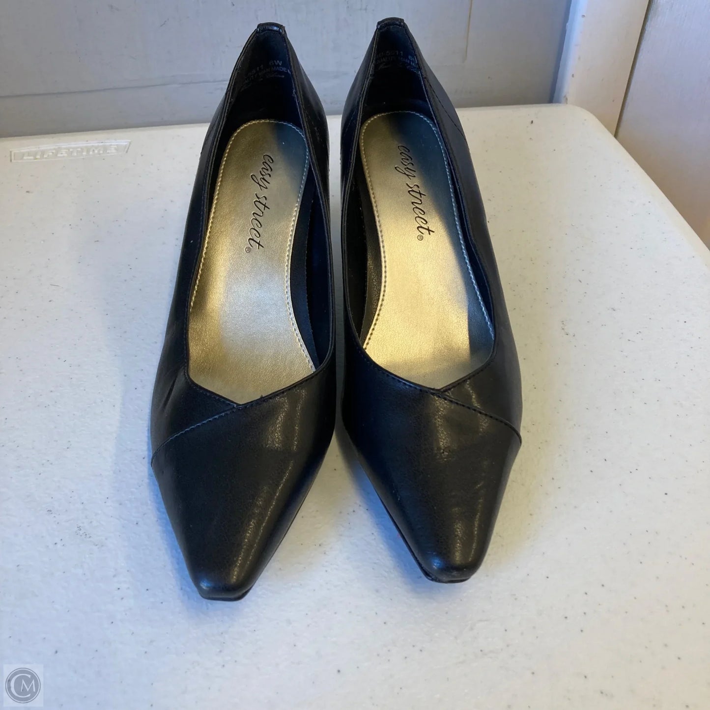 Shoes Heels Stiletto By Easy Street In Black, Size: 6