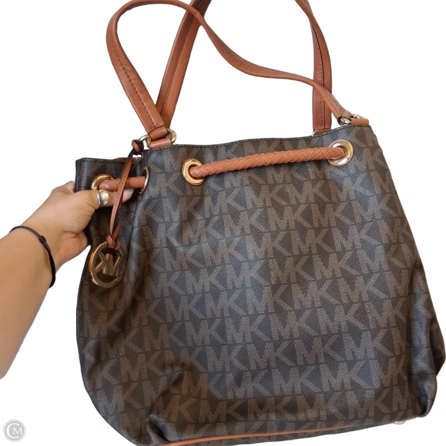 Handbag Designer By Michael Kors, Size: Medium