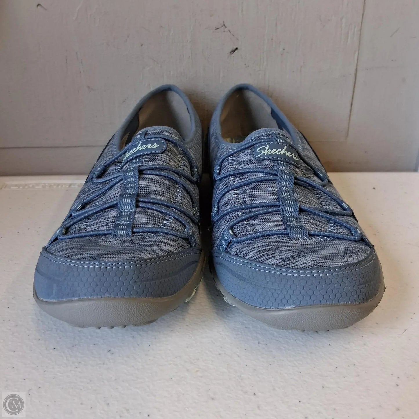 Shoes Flats By Skechers In Blue, Size: 6.5