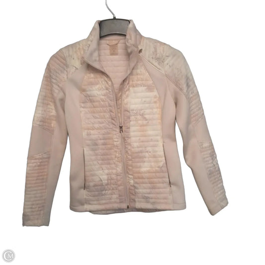 Jacket Puffer & Quilted By Calia In Cream & Pink, Size: Xs