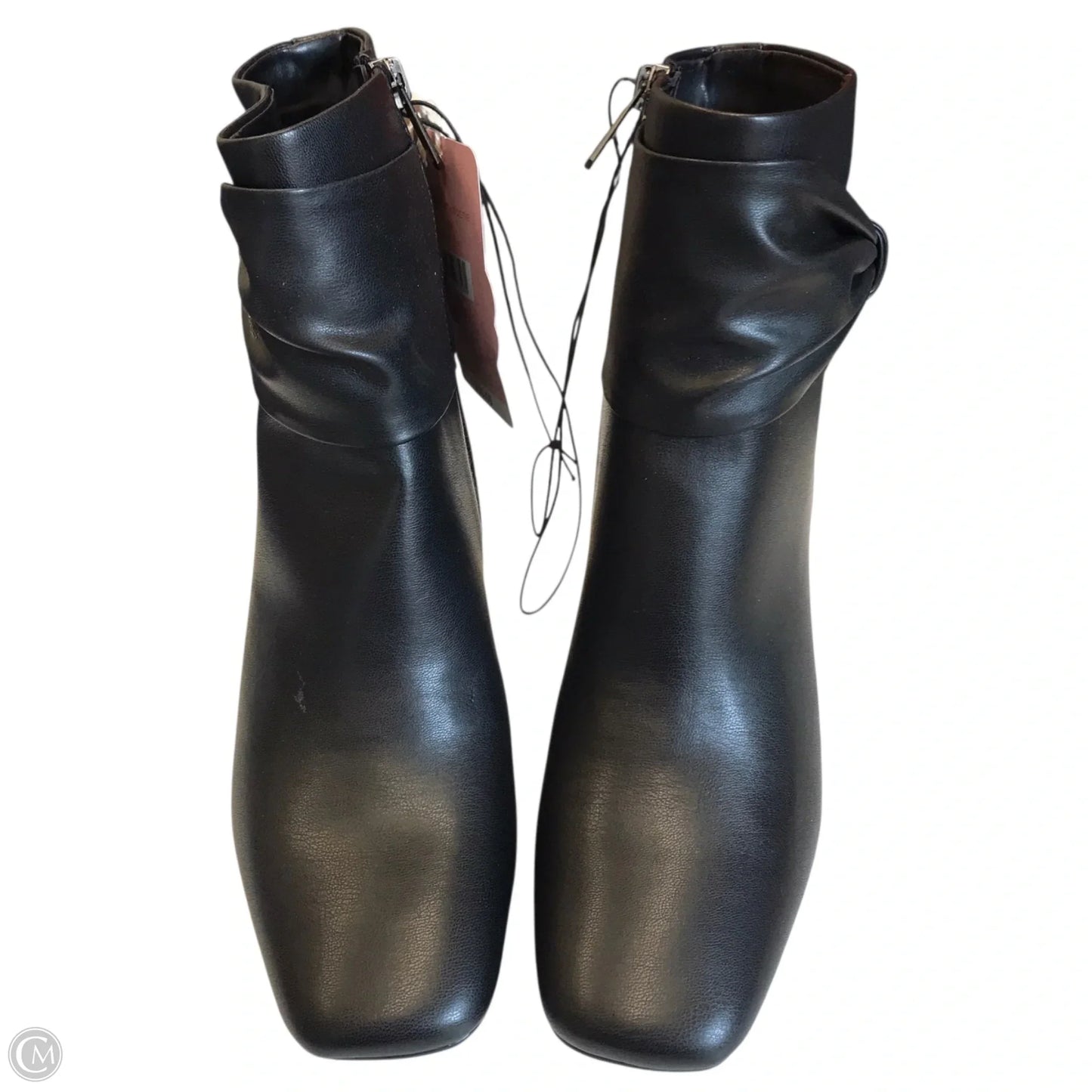 Boots Ankle Heels By Sam And Libby In Black, Size: 7.5
