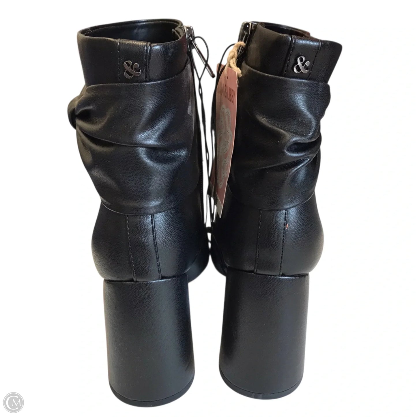 Boots Ankle Heels By Sam And Libby In Black, Size: 7.5