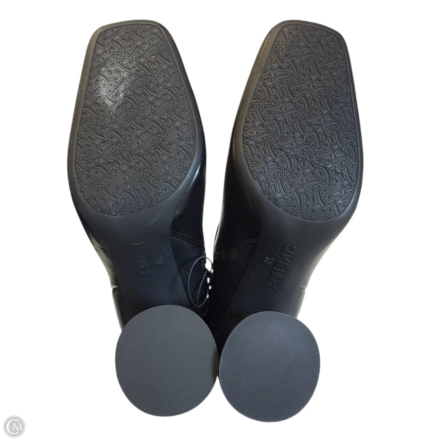 Boots Ankle Heels By Sam And Libby In Black, Size: 7.5
