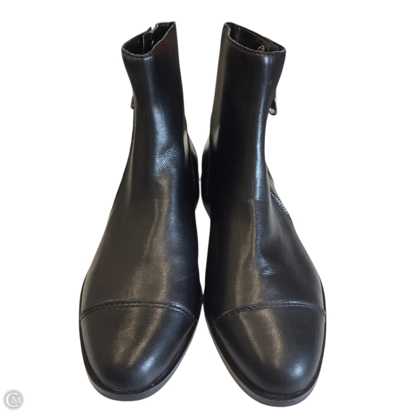 Boots Ankle Flats By Ann Taylor In Black, Size: 8