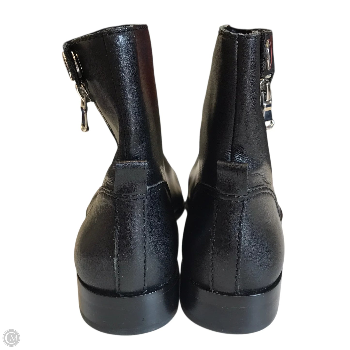 Boots Ankle Flats By Ann Taylor In Black, Size: 8