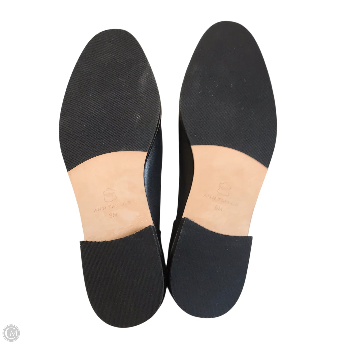 Boots Ankle Flats By Ann Taylor In Black, Size: 8