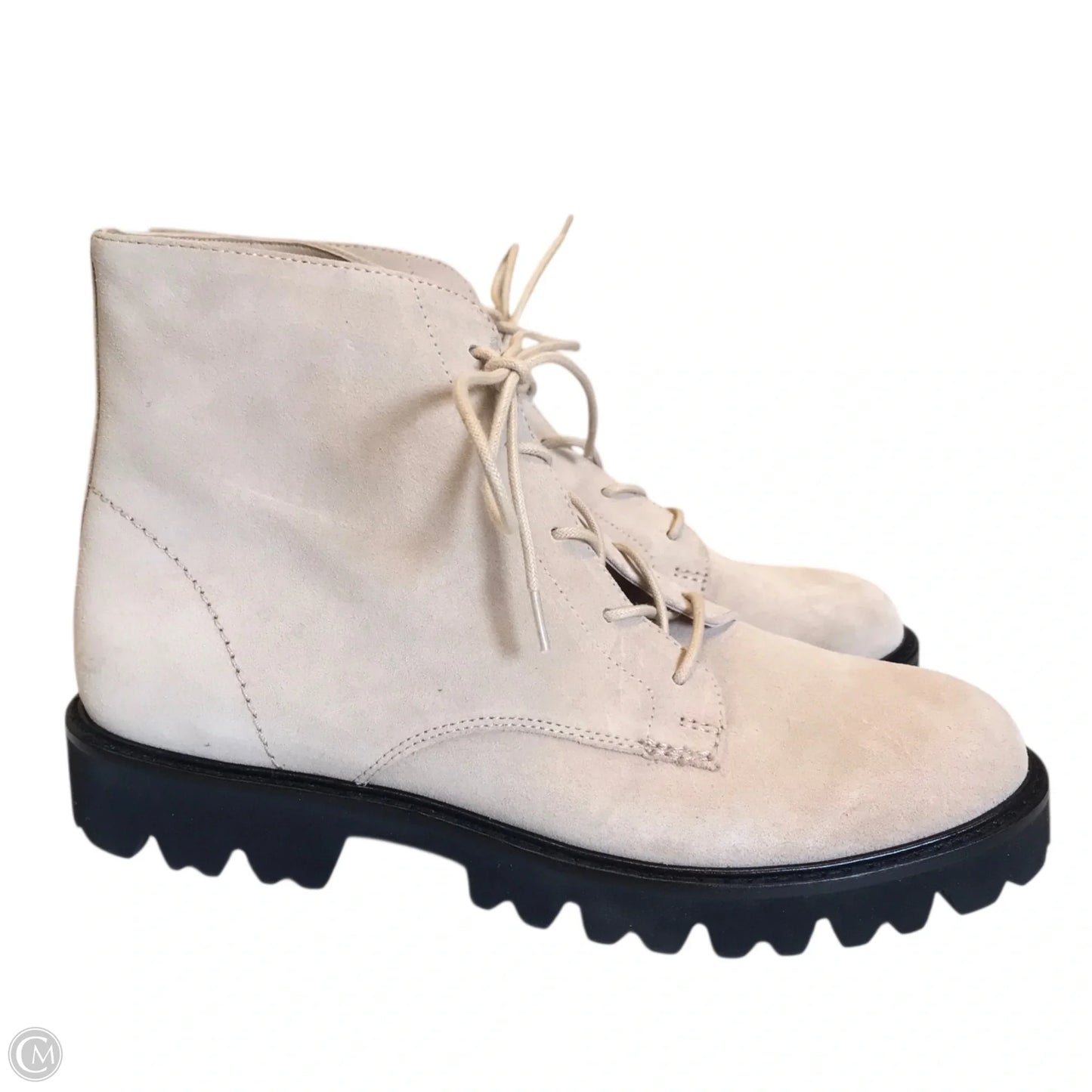 Boots Combat By J. Crew In Beige, Size: 8.5