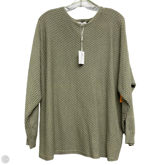 Sweater By Vila Milano In Green, Size: 1x