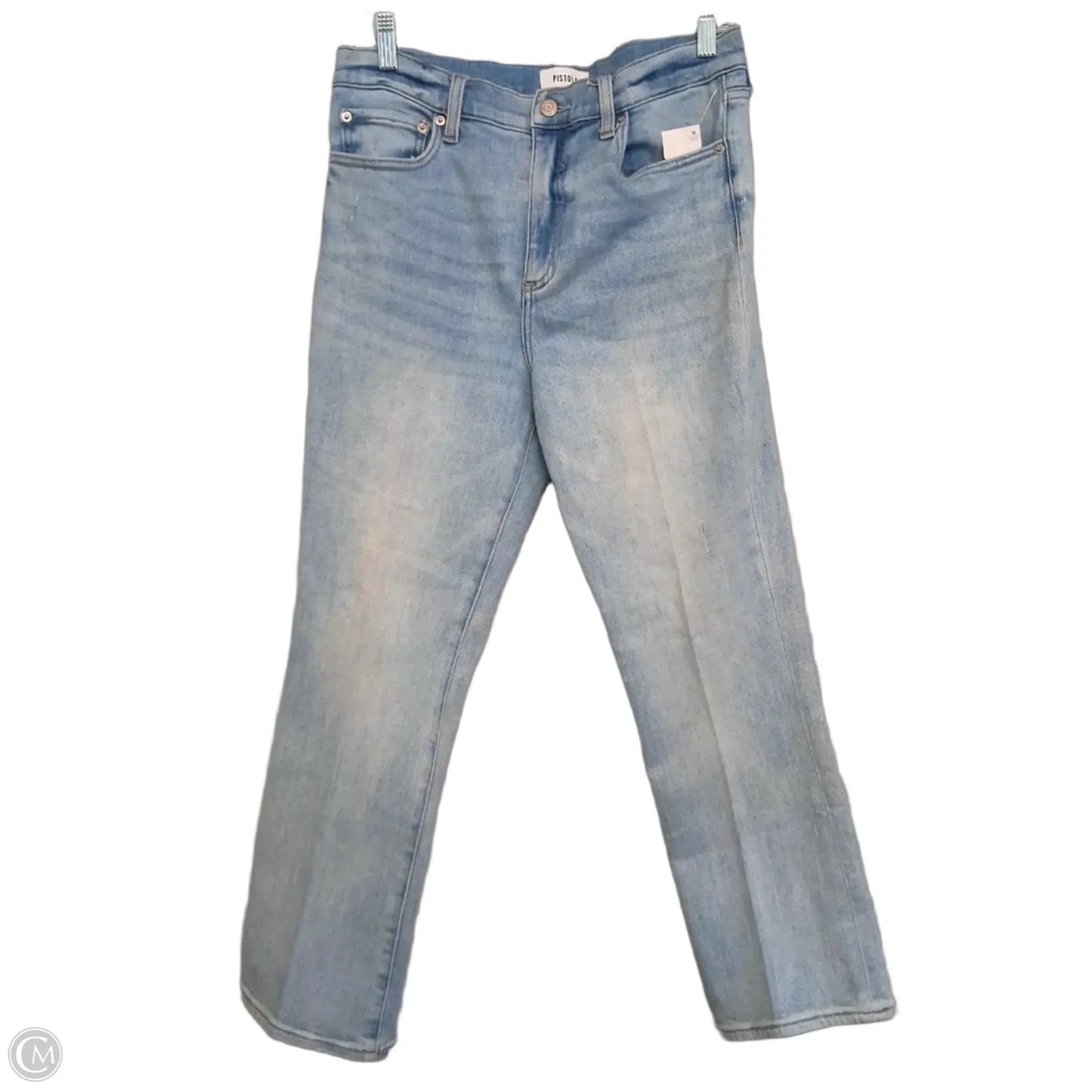 Jeans Straight By Pistola In Blue Denim, Size: 10
