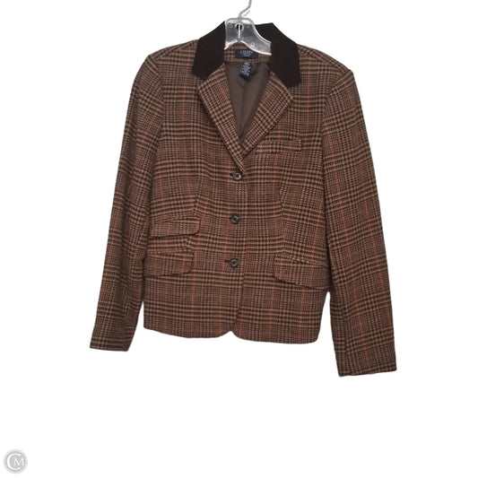 Blazer By Chaps In Brown, Size: 12p