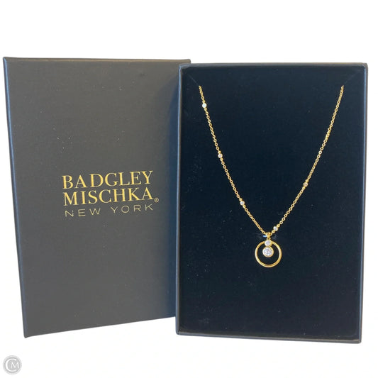 Necklace Pendant By Badgley Mischka