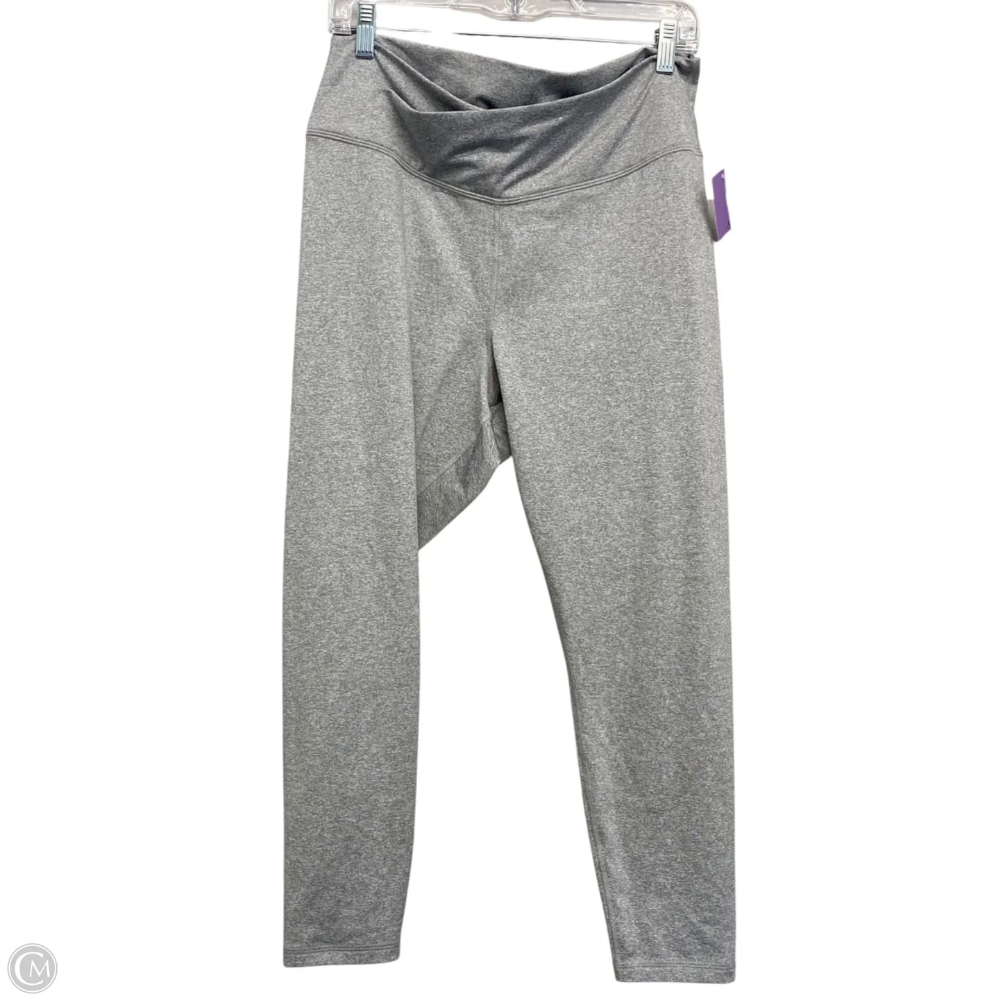 Athletic Leggings By Old Navy In Grey, Size: Xl