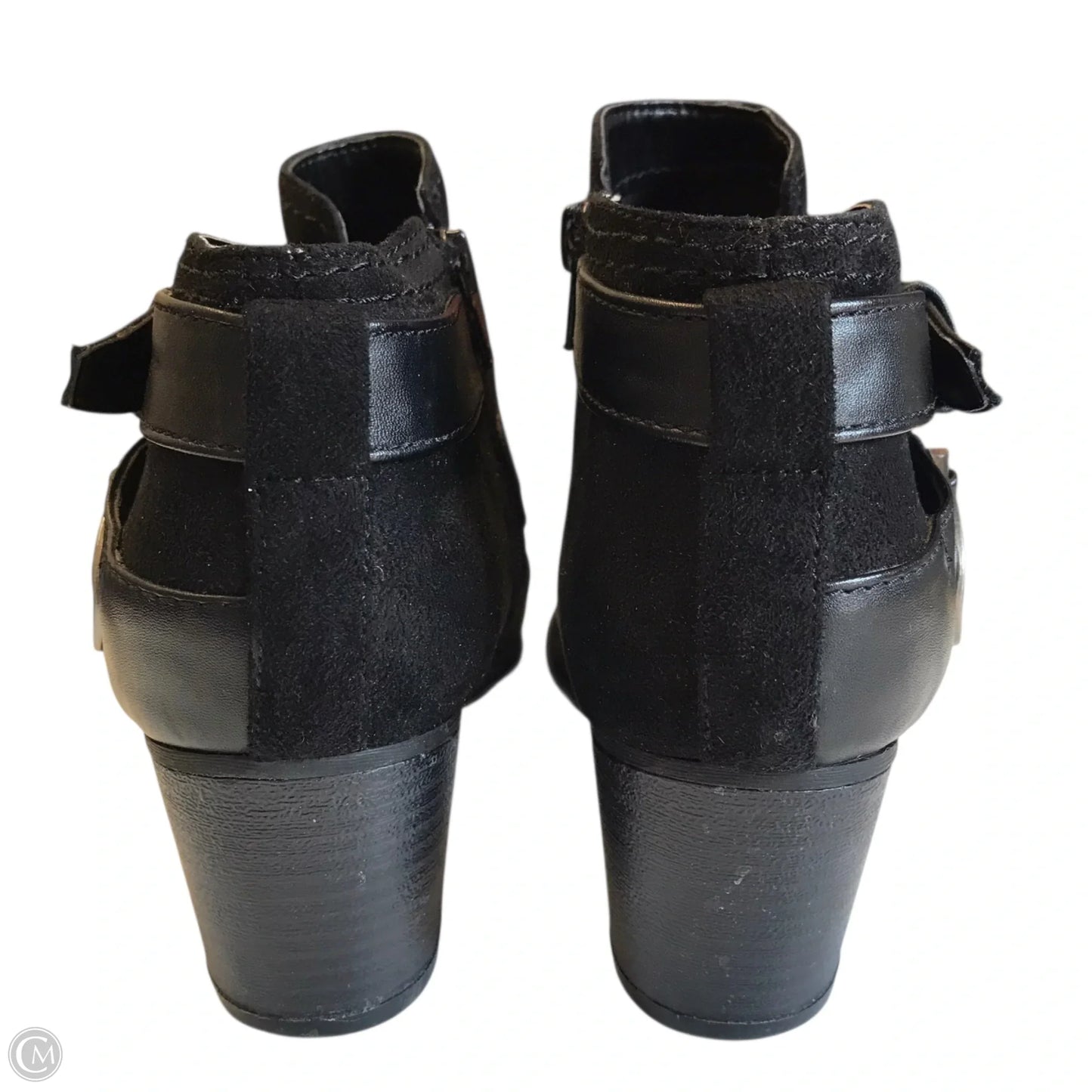 Boots Ankle Heels By Indigo Rd In Black, Size: 8