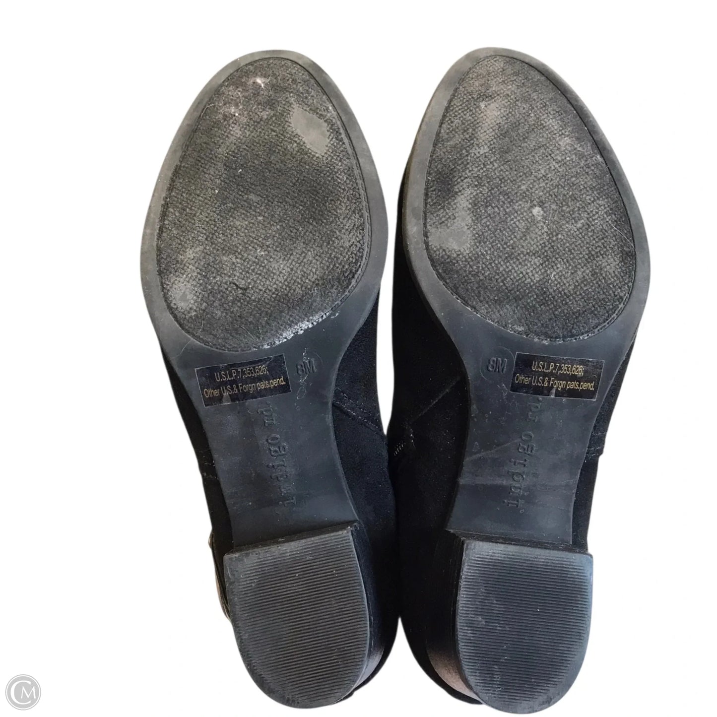 Boots Ankle Heels By Indigo Rd In Black, Size: 8