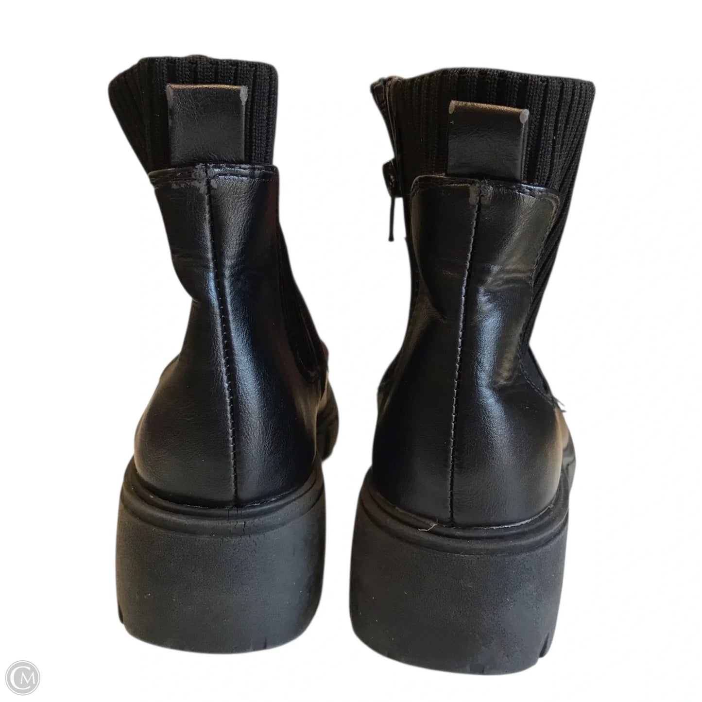 Boots Combat By Universal Thread In Black, Size: 6