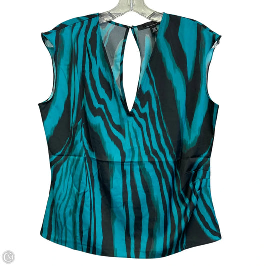 Top Sleeveless By White House Black Market In Teal, Size: M