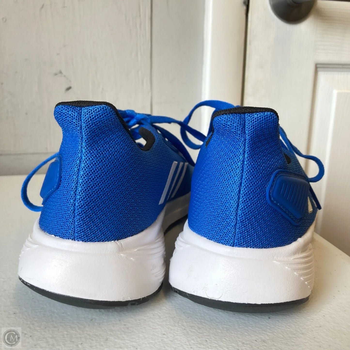 Shoes Athletic By Adidas In Blue & White, Size: 6