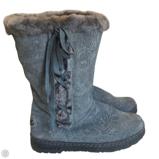Boots Snow By Bearpaw In Grey, Size: 11