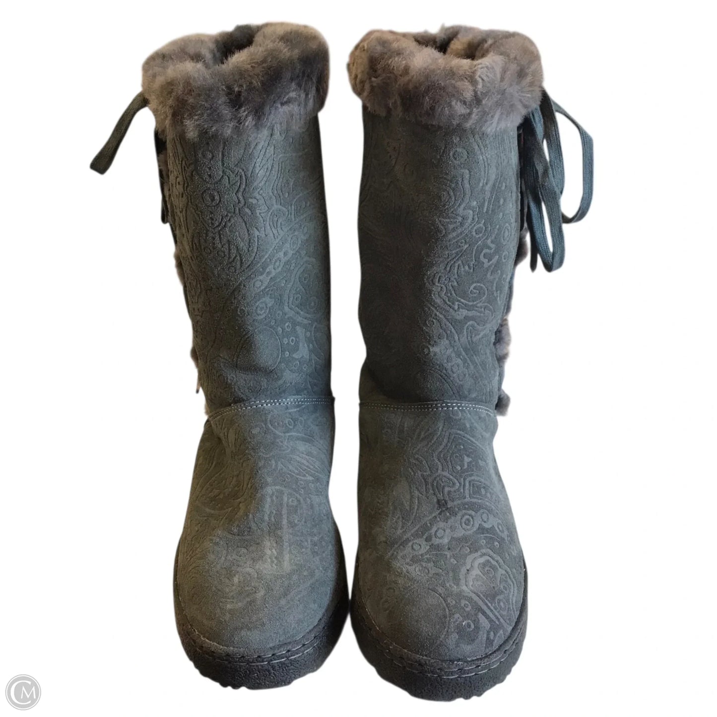 Boots Snow By Bearpaw In Grey, Size: 11
