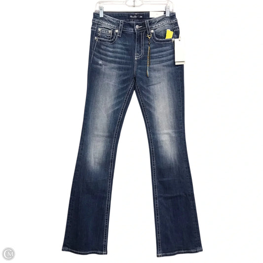 Jeans Boot Cut By Miss Me In Blue Denim, Size: 6