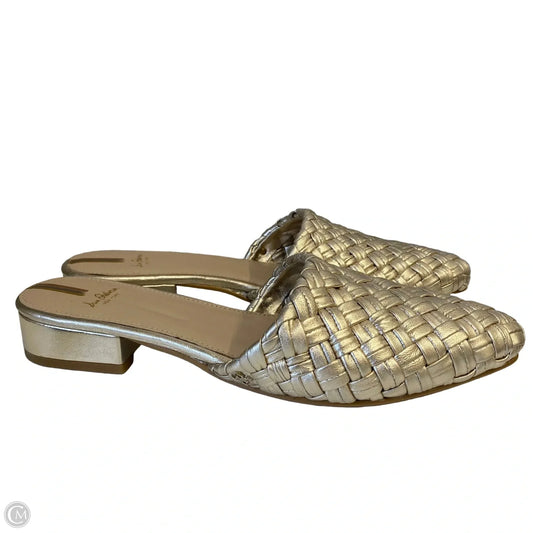 Sandals Flats By Sam Edelman In Gold, Size: 9.5