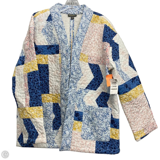 Jacket Other By Style And Company In Multi-colored, Size: L