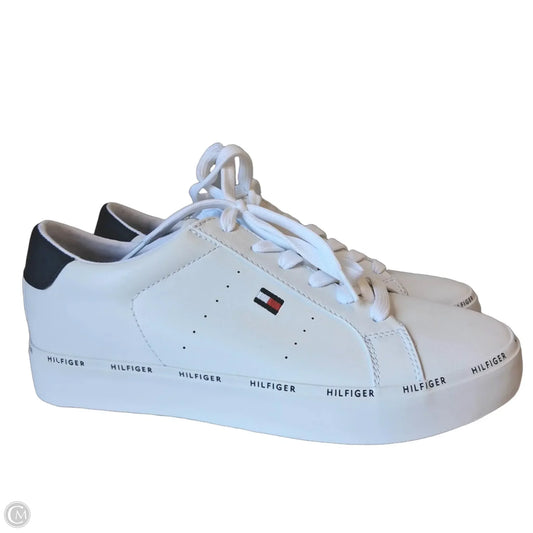 Shoes Sneakers By Tommy Hilfiger In White, Size: 9.5