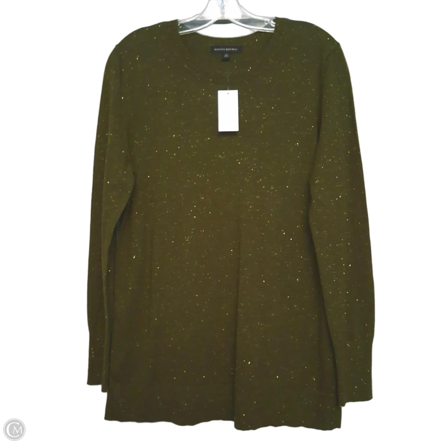 Sweater By Banana Republic In Green, Size: M