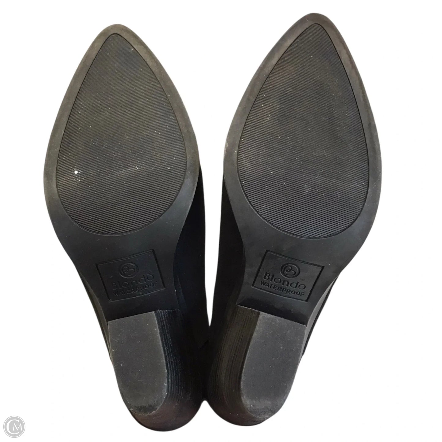 Boots Ankle Heels By Blondo In Black, Size: 8.5