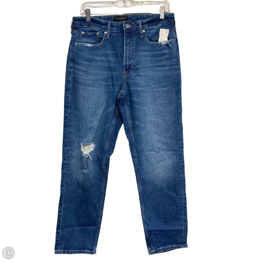 Jeans Straight By Free Assembly In Blue Denim, Size: 10