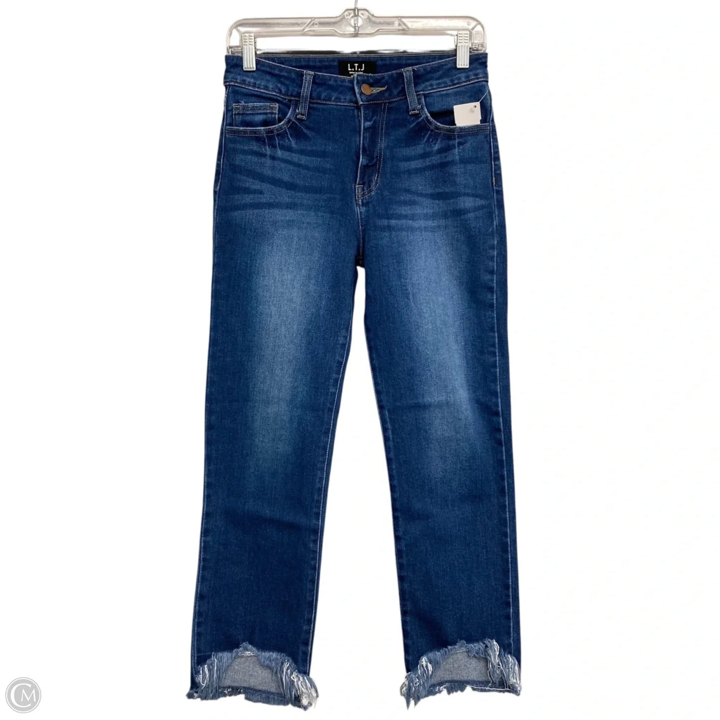 Jeans Straight By Letter to Juliet In Blue Denim, Size: 4