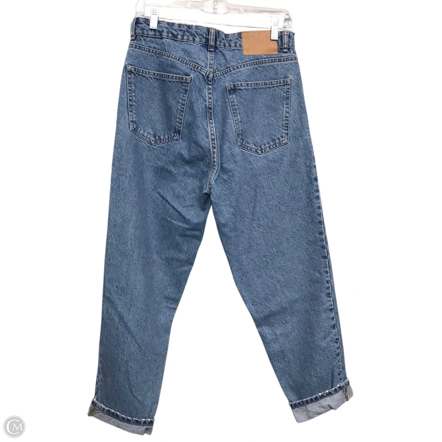 Jeans Boyfriend By Zara In Blue Denim, Size: 8