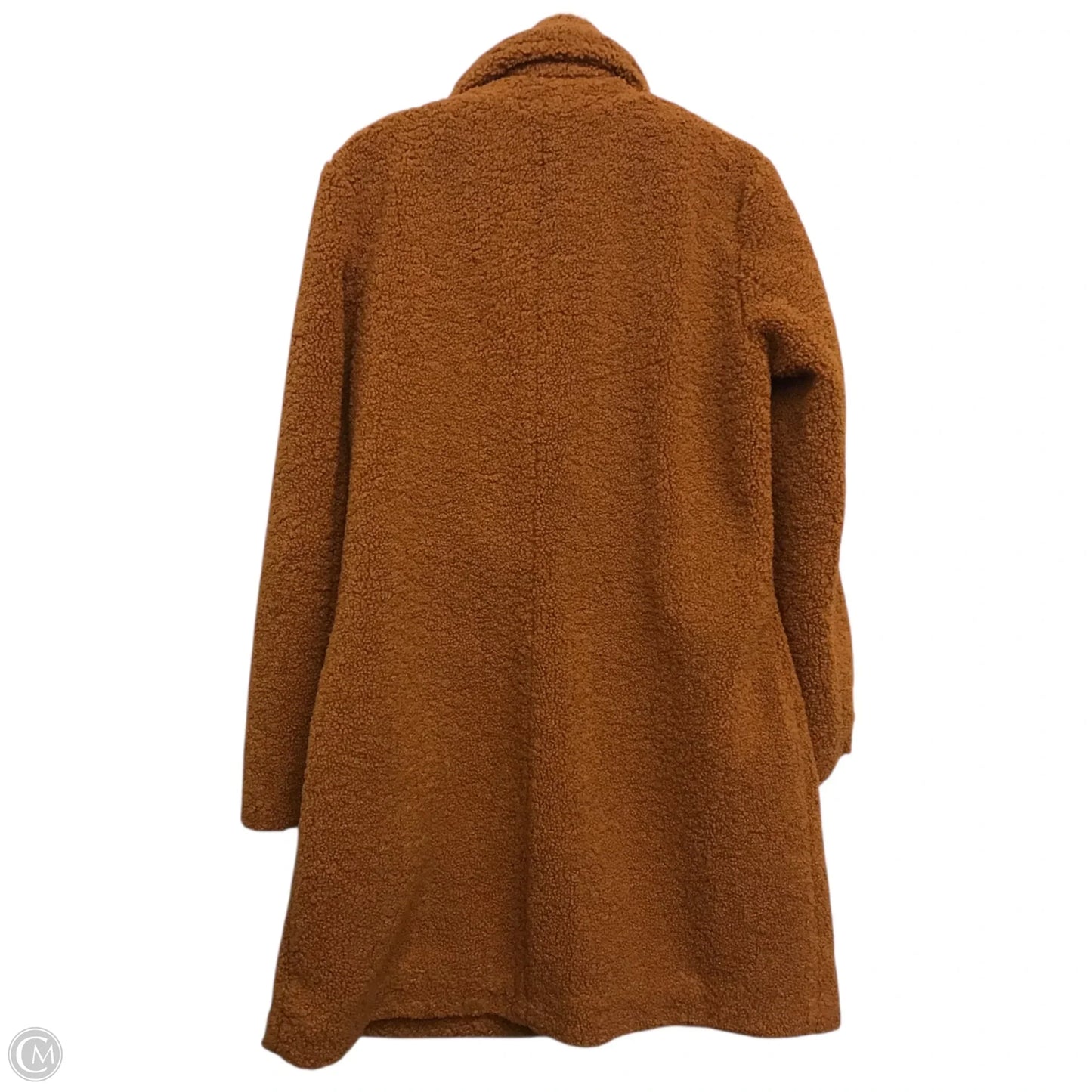 Jacket Faux Fur & Sherpa By French Connection In Tan, Size: M