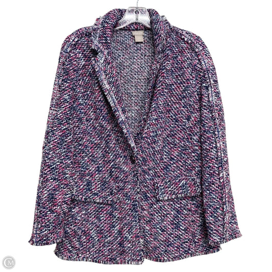 Blazer By Chicos In Multi-colored, Size: M