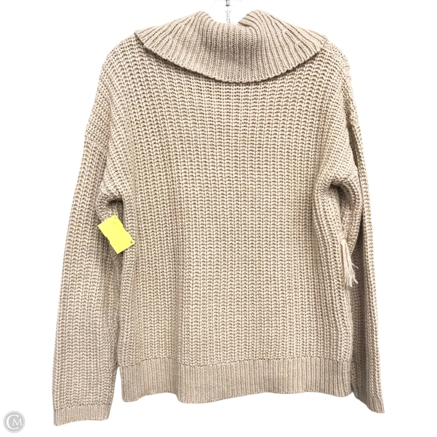 Sweater By Calvin Klein In Tan, Size: M