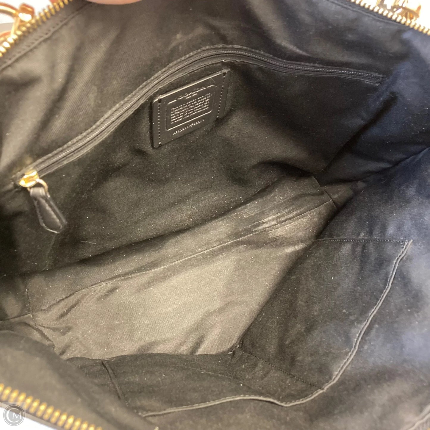 Handbag Designer By Coach, Size: Large