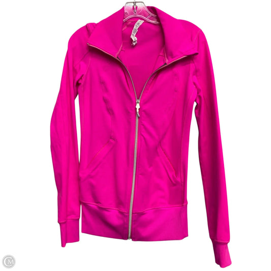 Athletic Jacket By Lululemon In Pink, Size: S