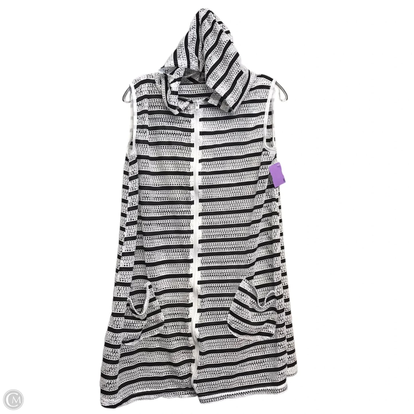 Vest Other By Nimes Cóte d Azur  In Black & White, Size: 2x