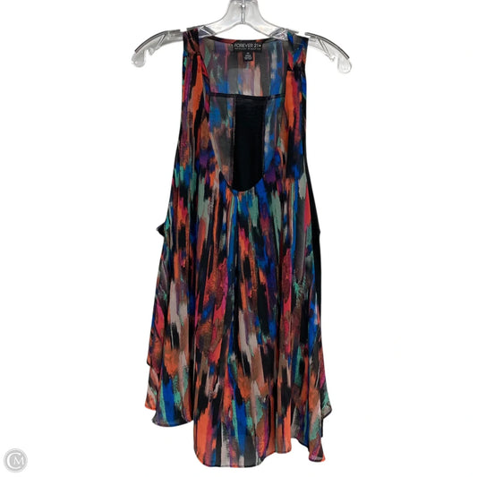 Top Sleeveless By Forever 21 In Multi-colored, Size: 3x