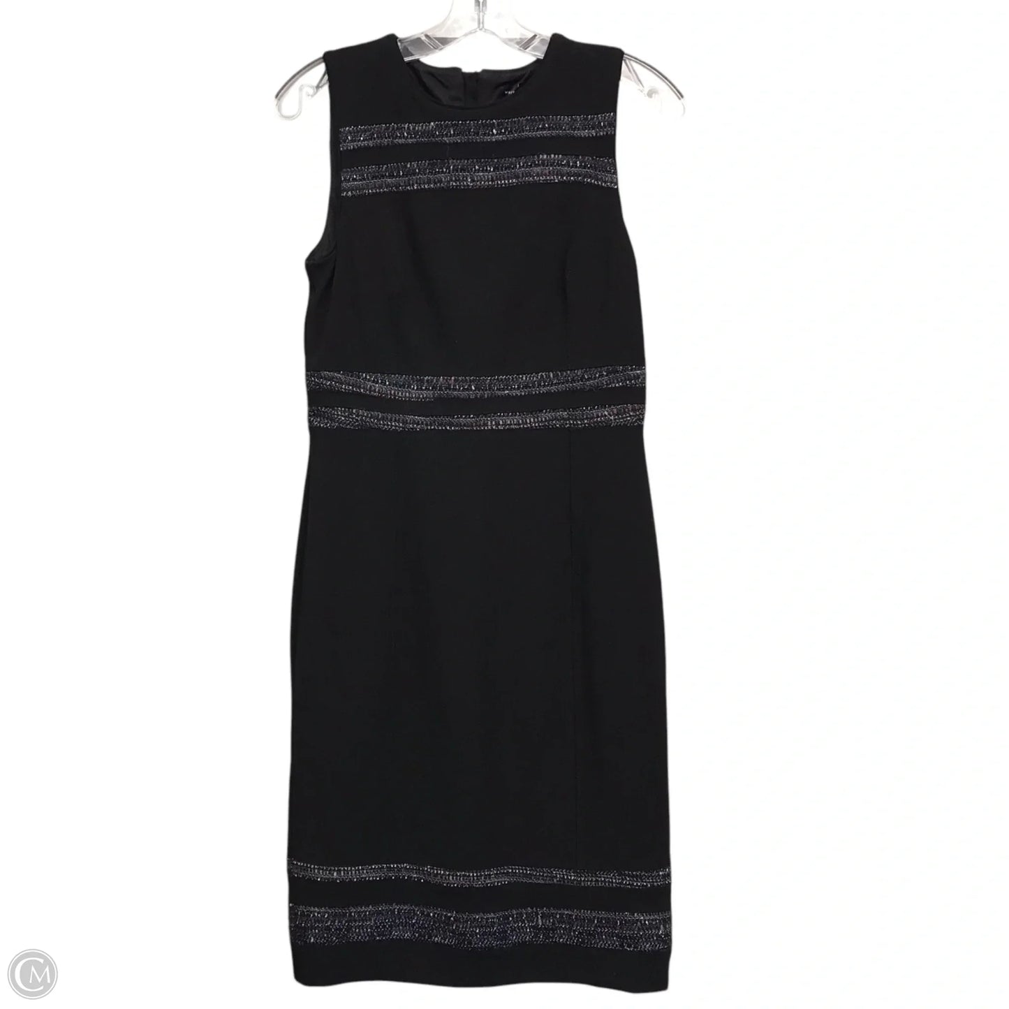 Dress Casual Midi By White House Black Market In Black, Size: S